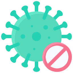 o virus no bacteria